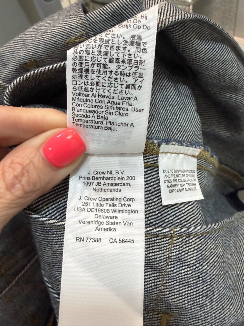 J Crew NWOT Dark Denim Pleated Skirt With Contrast Stitch Size 0P - Picture 8 of 8